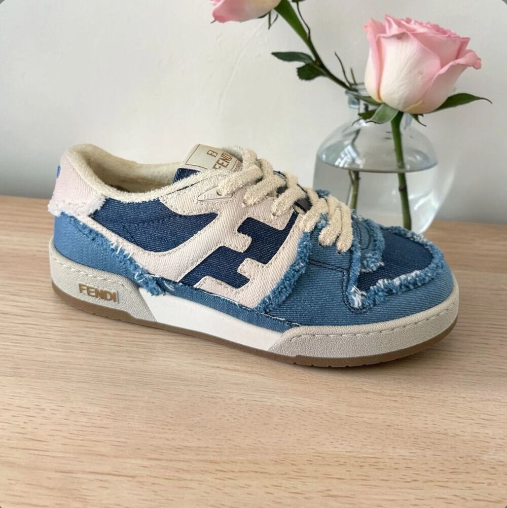 Fendi Denim Match Sneakers (36/6)